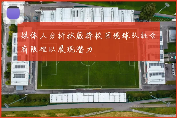 媒体人分析林葳择校困境球队机会有限难以展现潜力