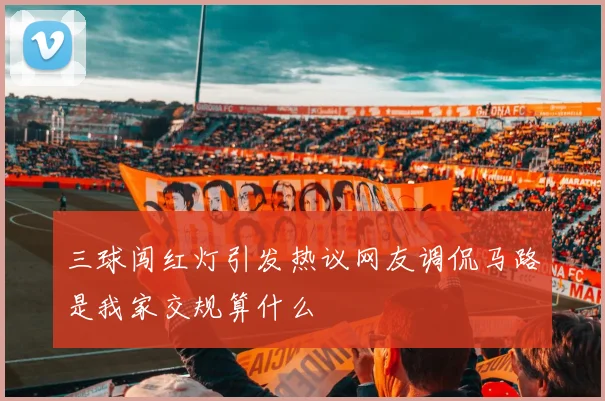 三球闯红灯引发热议网友调侃马路是我家交规算什么